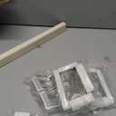 Safety Innovations No Hole Stairway Baby Gate Mounting Kit - Fits Posts from 2 3/4 inches to 3 1/2 inches Wide with Square or Round Tops - No Adhesives On Or Screws in Your Posts, (1-Pack)