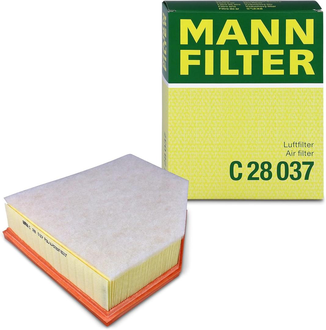 Mann Filter C 28 037 Engine Air Filter Replacement Compatible With BMW 530e, 530i, 540i, 740i, 745e, 840i, X3, X4, X5, X7
