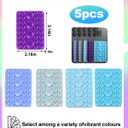 3 x BIAJIAYA Sticky Phone Case, Phone Sticky Grip Holder for iPhone, Sky Blue