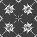 FloorPops Rigel Peel & Stick Floor Tiles, Black, 10 Tiles, 12in x 12in x .06in, Covers 10 sq.ft.