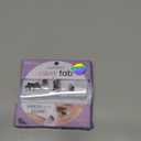 KISS imPRESS Falsies Easy Tab Press On Self Adhesive Eyelashes, Black, 'Demi Wispy', 1 Pair of 8mm-10mm Inner Natural Volume Eyelash Clusters & 1 Pair of 11mm-13mm Outer Half-Lashes with Easy Tabs