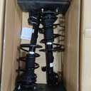 472598 472597 172599R 172599L Complete Front Rear Struts Coil Spring Assembly Compatible for 2009-2013 Toyota Corolla 1.8L L4 Set of 4 Replacement Shock Absorbers