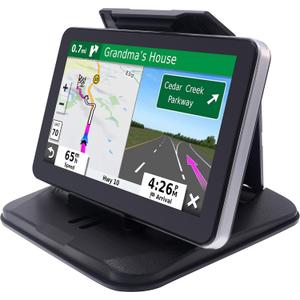 Dashboard GPS Mount Holder - Universal Dashbaord Phone Tablet PC Navigation Holder for Garmin Nuvi Tomtom iPhone iPad Galaxy Yoga Android Fits 4.3"-9.6" GPS & Smartphone Friction Mount (Black)