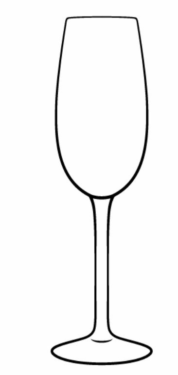 Lumiere 5oz Plastic Champagne Flutes Glasses, 10 Pcs 