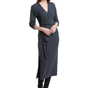 Splendid Womens Long Sleeve (Large, Deep Sea)