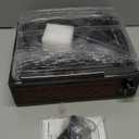 Vinyl Record Player with Speakers Vintage Turntable for Vinyls Records Belt-Driven Turn Table Support 3-Speed, Wireless Playback, Headphone, AUX-in, RCA Line LP Phonograph for Sound Enjoyment Black