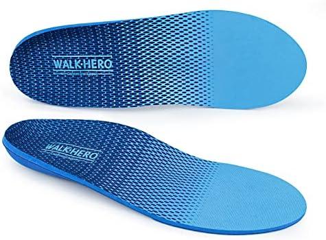 Plantar Fasciitis Feet Insoles Arch Supports Orthotics Inserts Relieve Flat Feet, High Arch (Mens 7-7 1/2 | Womens 9-9 1/2)