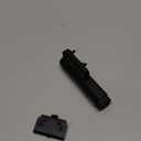 TOUGHSOUL Mlok/Picatinny Tactical Flashlight 2400 Lumen with Momentary Strobe Function, Weapon Light with Rechargeable Battery and Battery Level Indicator