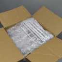 Freezer Organizer Bins, 4 Pack Chest Freezer Organizer Stackable for 5-7 Cu.FT Deep Freezer Sort Frozen Meats and Food, Freezer Storage Baskets with Handles Easy Reach from Bottom, White