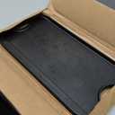 Lodge 20 x 10.44 Inch Pro-Grid Reversible Cast Iron Grill/Griddle  Double Burner Cookware, Pre-Seasoned, Non-Toxic, Made in USA, For Stovetop, Oven, Grill & Campfire