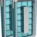 ICEBREAKER POP 2.0 2024: Make And Serve Ice Without Ever Touching The Ice | The Sanitary Silicone Ice Cube Tray for Freezer | Patented Ice Trays for Freezer | This Ice Cube Maker Makes 18 Cubes, 2-pack