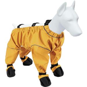 Dog Paw Boots Leggings Waterproof, Suspender Booties for Dogs Anti-Slip, Pet Paws Protector Dirty-Proof,Dog Snow Pants Shoes for Outdoor Walking Running Hiking Winter Pants Boots (XL)