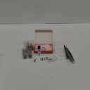 Modelones Poly Nail Gel Kit Builder Extension Gel Nude White French Colors with Nail Lamp Slip Solution Rhinestone Manicure Complete Kit DIY Art Design Beginner Gift (A-Light Apricot)