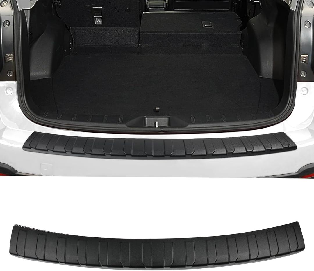 Rear Bumper Protector for Subaru 2013-2018 Forester Car Accessories ABS Plastic Material Matte Black Resistant Trunk Door Entry Guards