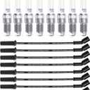 Spark Plugs and Wires for Chevy 5.3 Silverado Avalanche Tahoe Suburban 5.3L 6.0L 6.2L, 19417055 Iridium Spark Plugs Compatible with GMC Sierra Yukon 41 162