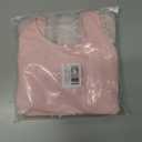 Kid Girls Classic Ruffle Sleeve Ballet Skirted Leotard Shiny Dance Tutu Dresses Ballerina Costume (Pink)