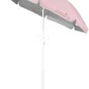 6.5ft Portable Beach Umbrellas for Sand Beach UV 50+ Umbrella with Tilt & Steel Pole, Protection with Heavy Duty Anchor, Patio Umbrella with Carry Bag