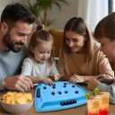 MagnaStack Magnetic Strategy Game - Portable Travel Board Game for Kids & Adults | Fun, Simple to Learn, Fast-Paced Gameplay | Brain Teaser & Family Party Game. (MagnaStack: Board Play Format)