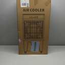 Swamp Cooler Air Conditioner with Dry Burn Protection, 4-in-1 Evaporative Air Cooler with 7-Gal Water Tank, 4 Modes, 3 Speeds, Remote, 12H Timer, Portable Windowless AC for Bedroom Home Office