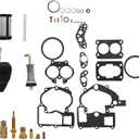Autoparts Carburetor Repair Kit Replacement for Mercruiser Marine 2-Barrel 3302-804844002