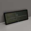 WallarGe 14.5'' Large Digital Wall Clock Battery Operated with Jumbo Numbers, Temperature and Date - Easy to Read and Set, Auto DST