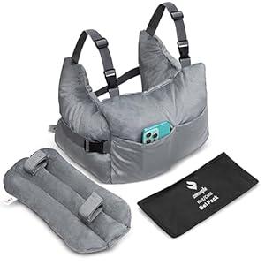 Zomaple Post Mastectomy Pillow Post Surgery  Post-Op Essentials, Breast Augmentation/Reduction & Mastectomy Recovery Supplies  Washable Cover for Comfort & Support (Aqua)