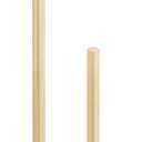 GZILA Brushed Gold Toilet Paper Stand Holder with Shelf, Marble Design Base Free Standing Toilet Paper Roll Holder with 2 Dispenser SUS 304 Stainless Steel Reserve, Storage 5 Rolls