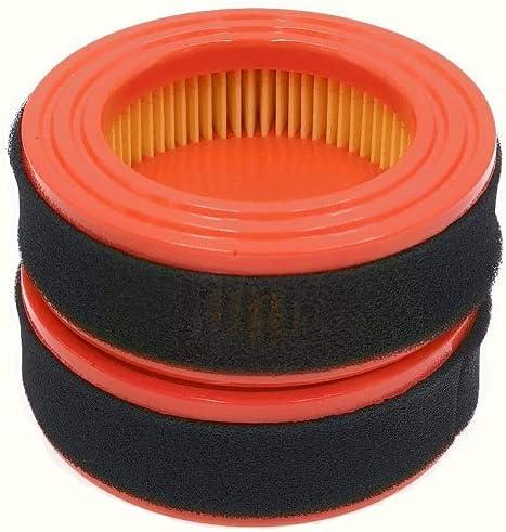 2 Pack 951-14628 Air Filter with Pre Filter Replace for MTD Arnold 490-200-M057 951-14628 751-14628 OEM Fits MTD Cub Cadet Troy-Bilt 5T65RU 5T65RUA 5T65VUA 1T65TU 1T65DT 140cc OHV Engine