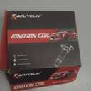 UF522 Ignition Coil Pack and Iridium Spark Plugs Set of 6 Compatible with 2001-2008 For BMW 320i 325Ci 325i 325xi 330Ci 330i 330xi 525i 530i 760i 760Li M3 X3 Z3 Z4 2.2L 2.5L L6,Replace#,UF515