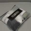 VEQKING Ruched Sports Bras for Women Large Bust, Seamless Padded Strappy Medium Support Yoga Bra, 3 Pack, Size L   (3Pack(Black+White+Green))