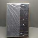 48 Pcs Velvet Christmas Balls Bulk 3.15 Inch Flocked Ball Ornaments Xmas Plastic Decorative Hanging Ornaments for Holiday Party Christmas Tree Decorations (Beige,Brown)