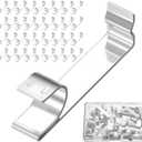 Shimeyao 36 Pack Sash Balance Take Out Clips Standard Window Channel Balance Clips for Block and Tackle for Window Balances Spring Replacement for Home Accessories(Without Bulge)