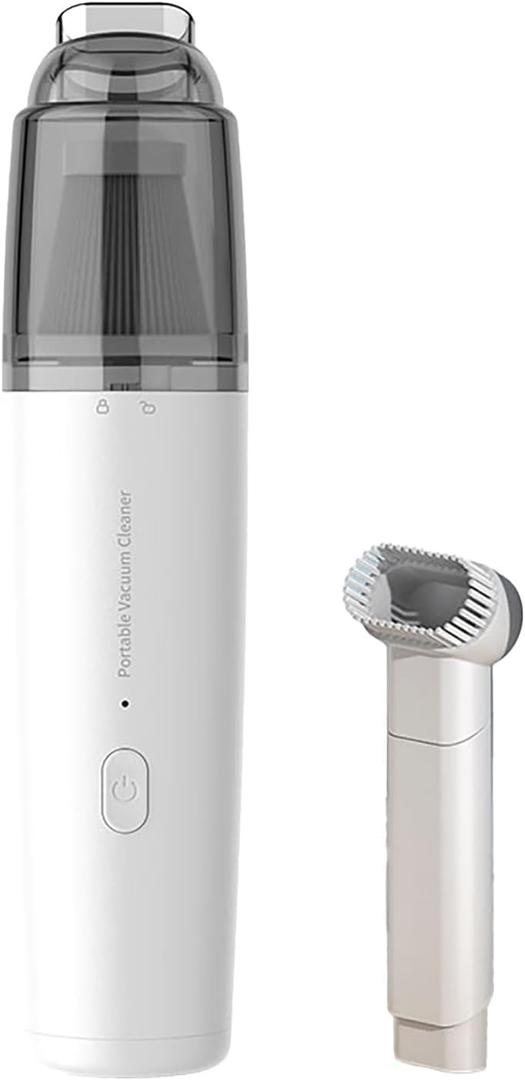 Pro-Grade Lightweight Portable Car Vacuum Cleaner, Cordless Handheld Vacuum, Suitable for Car and Home with Washable HEPA Filter, Rechargeable