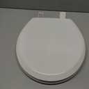 Little2Big Toilet Seat with Built-In Potty Training Seat, Slow Close, Durable Plastic, Made in USA, ROUND, White