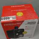 Frigidaire Mini Personal Fridge Cooler, 4L Capacity Chills Six 12 oz Cans, Portable & Compact, AC Plug & 12V Car Charger  Black