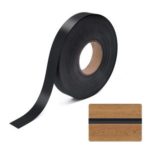 Slatwall Inserts, Slatwall Inserts Black Vinyl, Does Not Include Adhesive Embedded Decorative Wall Plate Gaps to Beautify The Gap Between The Wall, 1 Volume 130 FT