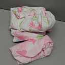 Gllquen Baby Bassinet Sheets 4 Pack, Breathable Cozy Fitted Mattress Sheet, Elastic Travel Crib Fashionable Floral Pattern, Standard Cradle Safe Sheets for Baby Boys Girls 32"x16" (Butterfly)