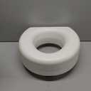770-610 4 Inch Portable Raised Toilet Seat Riser, Elevated Toilet Seat for Seniors