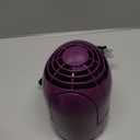 Vornado Flippi V6 Compact Air Circulator Fan, Quiet Portable Travel Fan for Desk or Bedroom, Adjustable Head, 2 Speeds, Plum