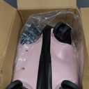 KYME Carry On Luggage 22x14x9 Airline Approved Expandable Hardshell 20 Inch Suitcase with TSA Lock Carry On Suitcase with Wheels Small Travel Rolling Luggage with Cup Holder for Women (Light Pink)