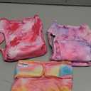 UNIPUP Female Dog Diapers Reusable No Tail Hole Period Panties Washable 3 Pack Diapers Female for Docked-Tail Frenchie French Bulldog Boston Terrier Without Tail, Medium