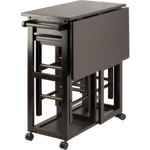 Winsome Suzanne Space Saver Set, for Kitchen, 33", Coffee