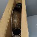 Mademax 28 Inch Height Polyresin Lightweight Antique Bird Bath for Yard, Garden, Patio, Outdoor (Copper)