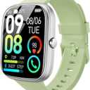 Smart Watch for Men Women, 1.91"HD Screen Smartwatch (Answer/Make Call), 2026 Fitness Tracker Heart Rate/Activity/Sleep Monitor, IP68 Waterproof,110+ Sport Modes,Step Counter for Android IOS Green