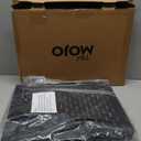 Tecmojo 1U Sliding Rack Shelf,4-Post Vented Rack Mount Shelf,13.8in Deep with Adjustable Mounting Depth 13.8-19.7in,Supports to 110lbs,for 19 Inch AV/Network Equipment Rack,Unassembled,Black