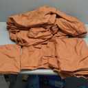 MAIREVE Burnt Orange Embroidery Comforter Sets Full Size - 7 Pieces, Farmhouse Western Boho Comforter Set, All Season Bed in A Bag Full Size with Sheets, Pillowcases & Shams