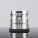 Portafilter Holder - Espresso Tamping Station Crafted from Solid 304 Stainless Steel for Most 58mm Portafilters with Adjustable Height Screw | Stable and Efficient Puck Preparation