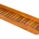 VaeFae Teak Bathtub Tray, Wooden Bath Caddy for Bathtub, Bath Tub Wood Table for Tub