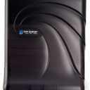 San Jamar Ultrafold Plastic Paper Towel Dispenser for Bathroom, Black (Pull)