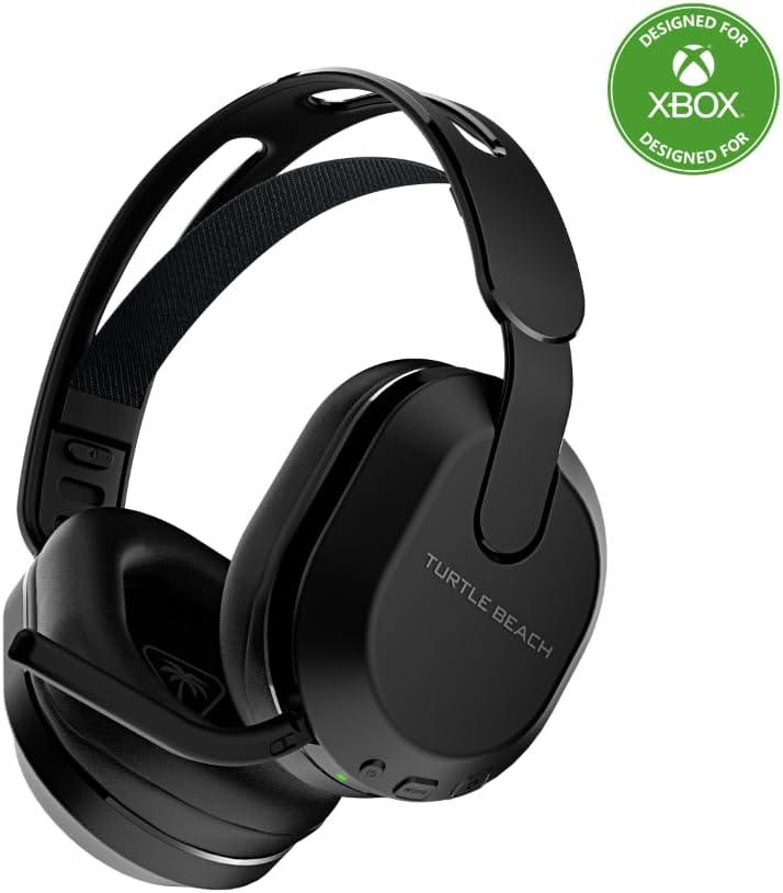 Turtle Beach Stealth 500 Wireless Gaming Headset with Mic Licensed for Xbox Series X|S, Xbox One & works via Bluetooth with PC & Mobile 40-Hr Battery, Memory Foam Cushions, Black